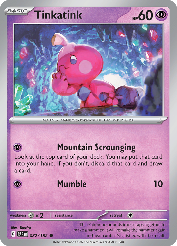 Tinkatink (082/182) [Scarlet & Violet: Paradox Rift] | Odin's Place