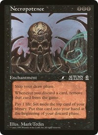 Necropotence (39864) (Oversized) [Oversize Cards] | Odin's Place