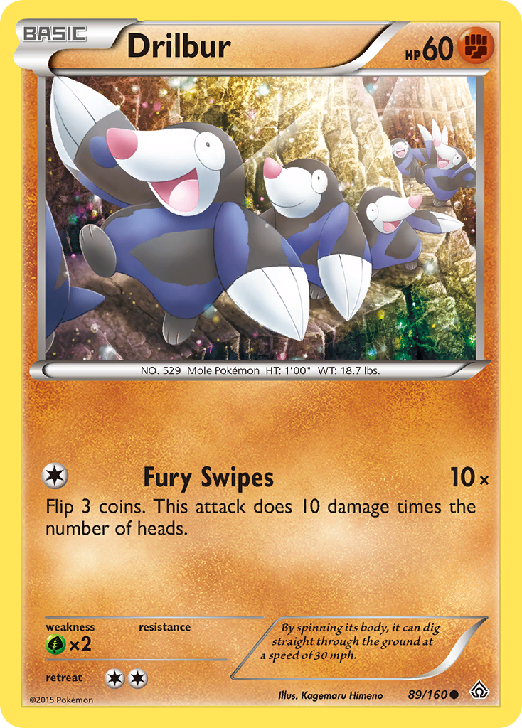 Drilbur (89/160) [XY: Primal Clash] | Odin's Place