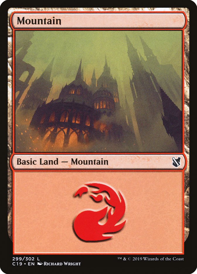Mountain (299) [Commander 2019] | Odin's Place