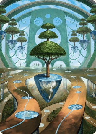 Rejuvenating Springs Art Card [Commander Masters Art Series] | Odin's Place
