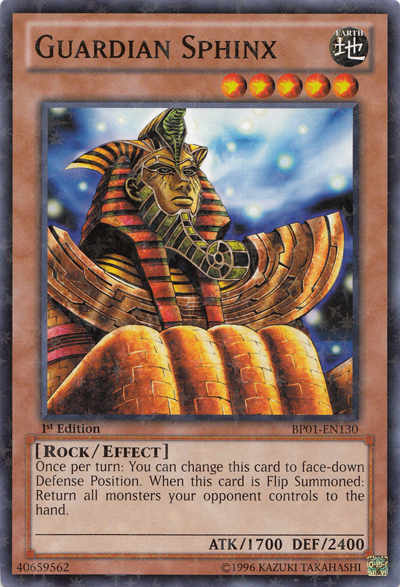 Guardian Sphinx [BP01-EN130] Starfoil Rare | Odin's Place