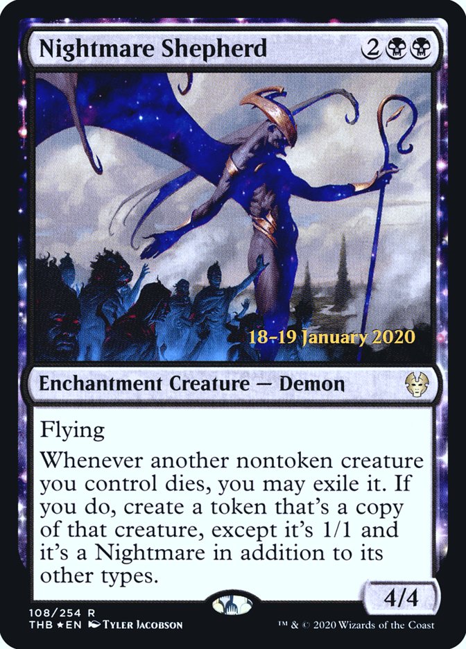 Nightmare Shepherd [Theros Beyond Death Prerelease Promos] | Odin's Place