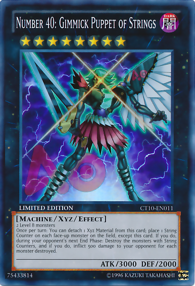 Number 40: Gimmick Puppet of Strings [CT10-EN011] Super Rare | Odin's Place