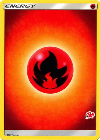 Fire Energy (Charizard Stamp #20) [Battle Academy 2020] | Odin's Place