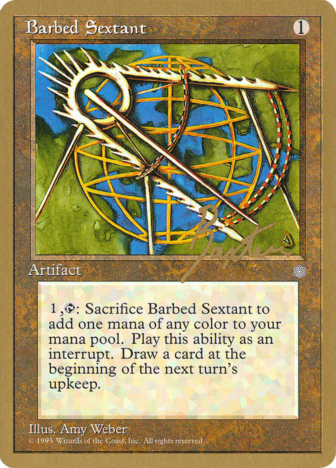 Barbed Sextant (George Baxter) [Pro Tour Collector Set] | Odin's Place
