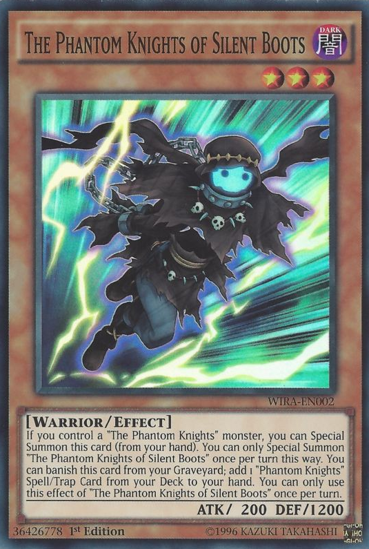 The Phantom Knights of Silent Boots [WIRA-EN002] Super Rare | Odin's Place