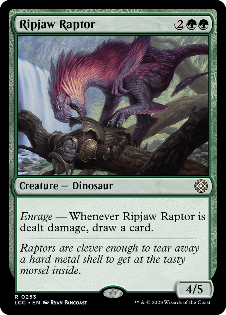 Ripjaw Raptor [The Lost Caverns of Ixalan Commander] | Odin's Place