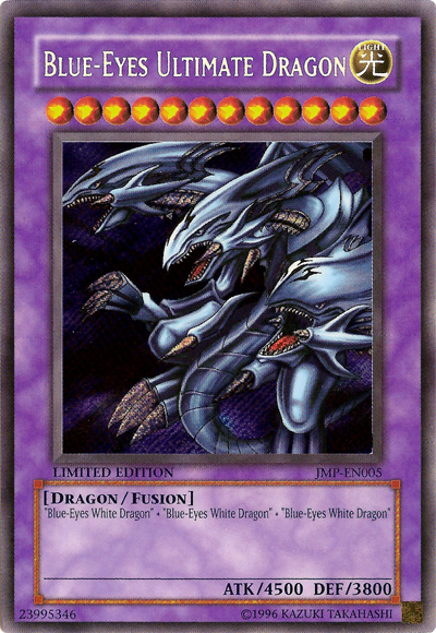 Blue-Eyes Ultimate Dragon [JMP-EN005] Ultra Rare | Odin's Place
