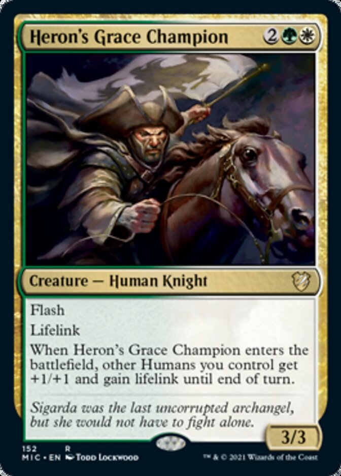 Heron's Grace Champion [Innistrad: Midnight Hunt Commander] | Odin's Place