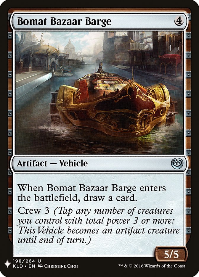 Bomat Bazaar Barge [Mystery Booster] | Odin's Place