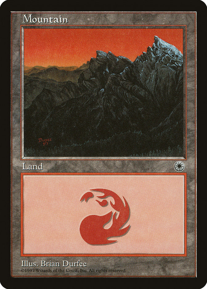 Mountain (9/7 Signature / No Peak on Left) [Portal] | Odin's Place