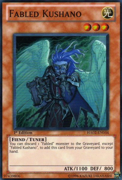 Fabled Kushano [HA02-EN034] Super Rare | Odin's Place