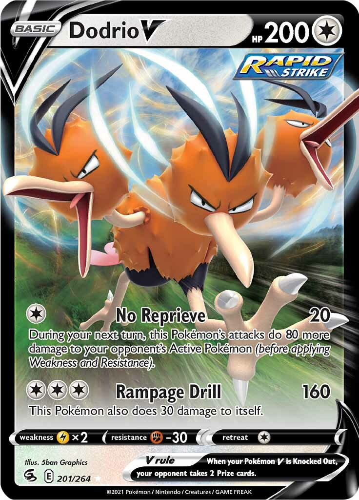Dodrio V (201/264) [Sword & Shield: Fusion Strike] | Odin's Place