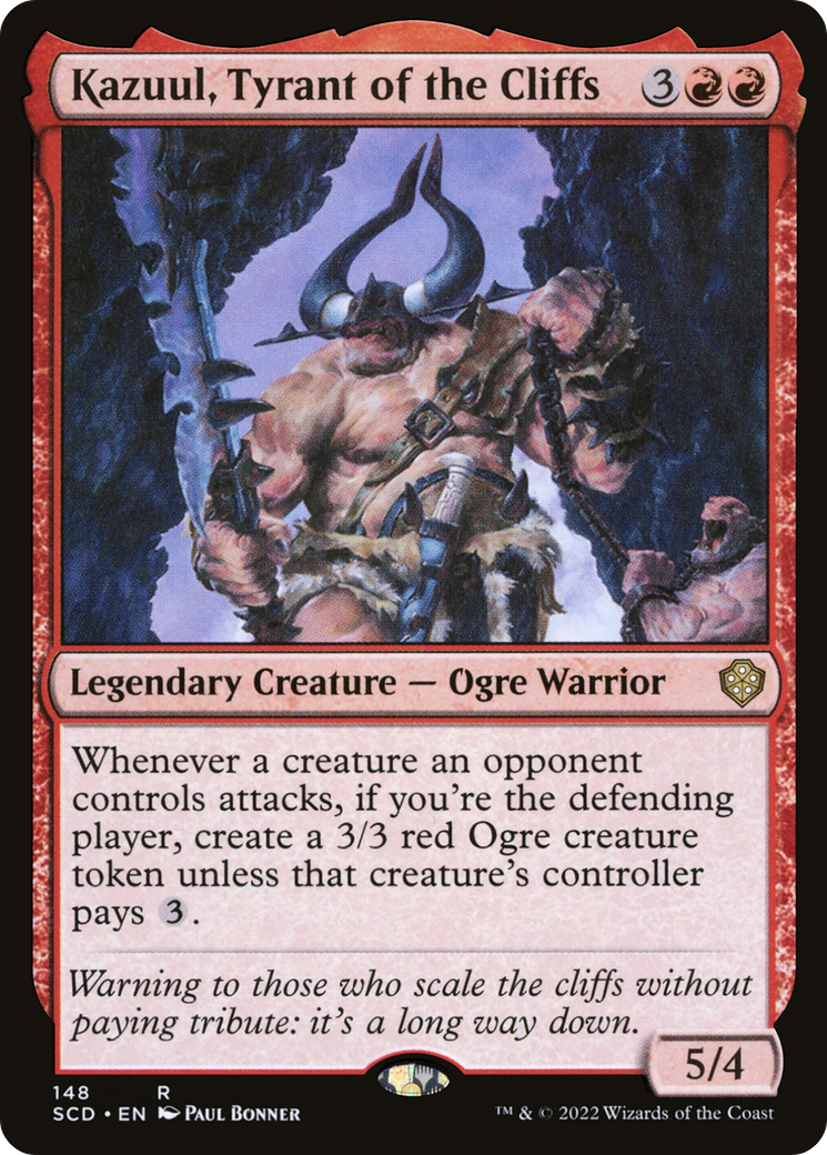 Kazuul, Tyrant of the Cliffs [Starter Commander Decks] | Odin's Place