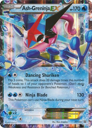 Ash-Greninja EX (XY133) (Jumbo Card) [XY: Black Star Promos] | Odin's Place