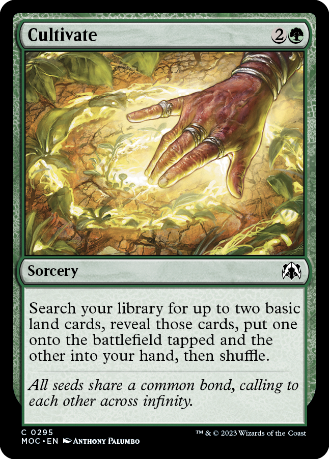 Cultivate [March of the Machine Commander] | Odin's Place