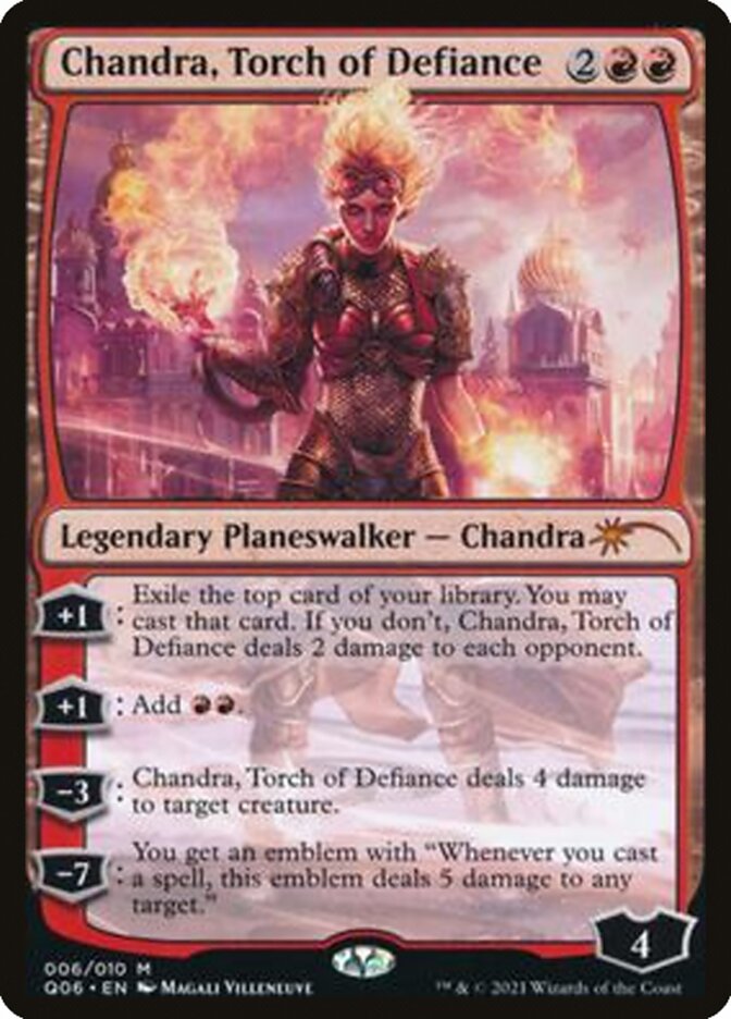 Chandra, Torch of Defiance [Pioneer Challenger Decks 2021] | Odin's Place