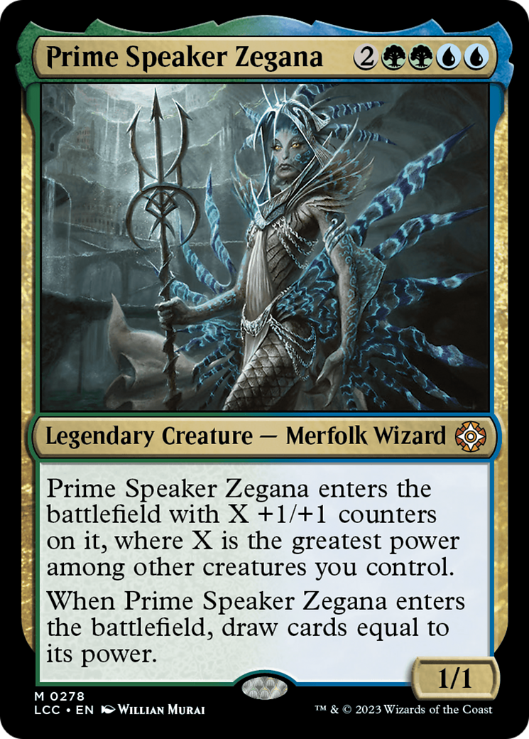 Prime Speaker Zegana [The Lost Caverns of Ixalan Commander] | Odin's Place