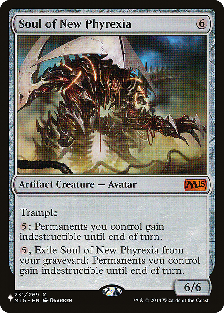 Soul of New Phyrexia [The List] | Odin's Place