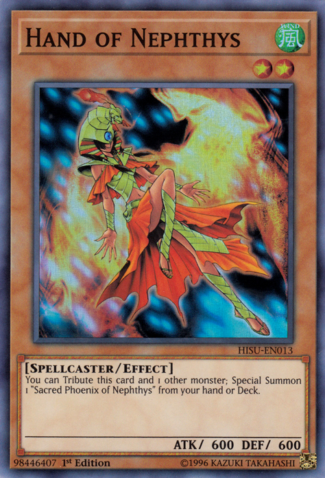 Hand of Nephthys [HISU-EN013] Super Rare | Odin's Place