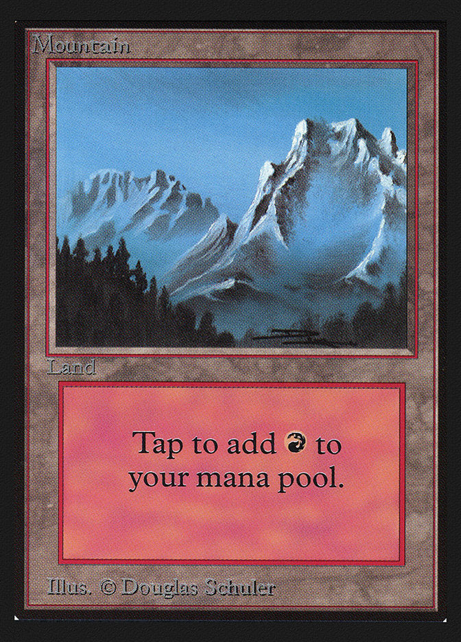Mountain (Snow Top / Highest Point on Right) [International Collectors' Edition] | Odin's Place