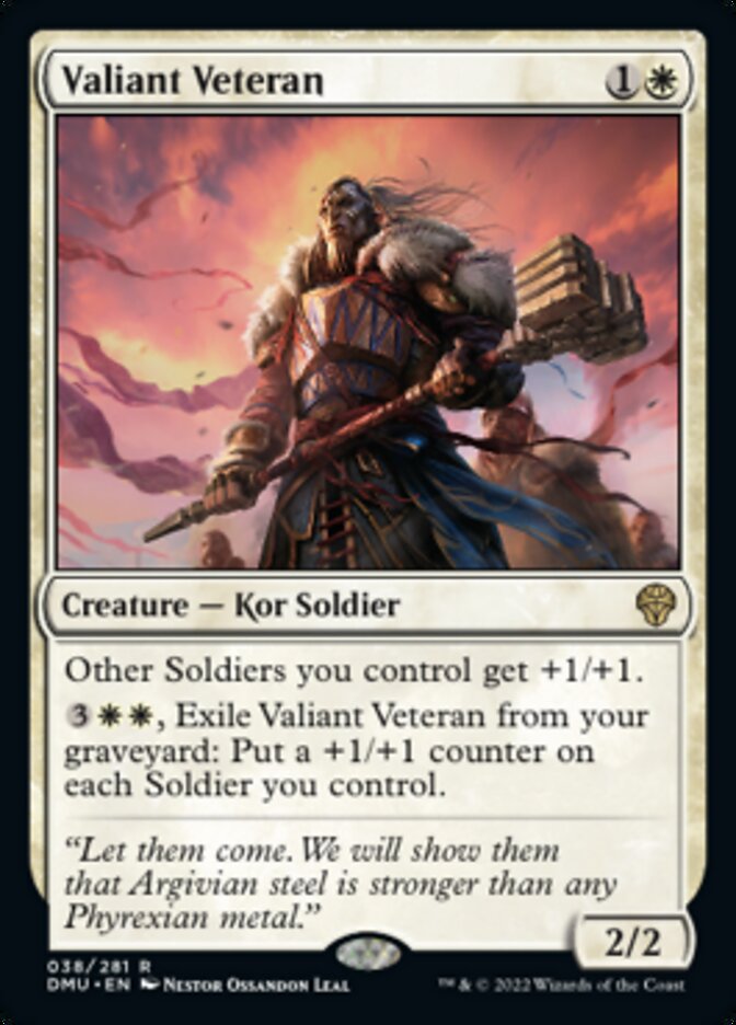 Valiant Veteran [Dominaria United] | Odin's Place