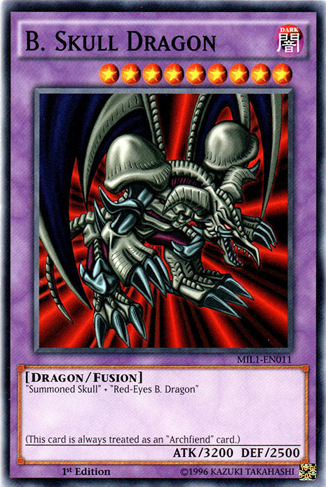 B. Skull Dragon [MIL1-EN011] Common | Odin's Place