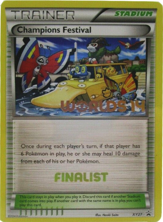 Champions Festival (XY27) (2014 Finalist) [XY: Black Star Promos] | Odin's Place