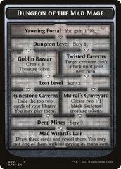 Dungeon of the Mad Mage // Tomb of Annihilation Double-Sided Token [Dungeons & Dragons: Adventures in the Forgotten Realms Tokens] | Odin's Place