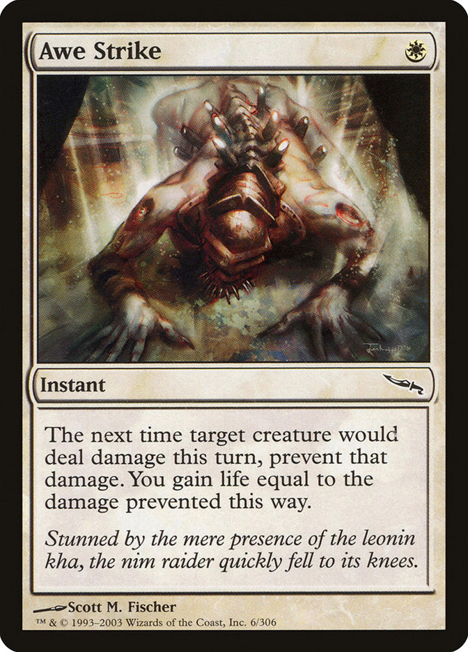 Awe Strike (6) [Mirrodin] | Odin's Place