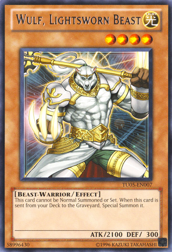 Wulf, Lightsworn Beast [TU05-EN007] Rare | Odin's Place