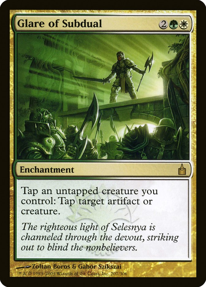 Glare of Subdual (207) [Ravnica: City of Guilds] | Odin's Place