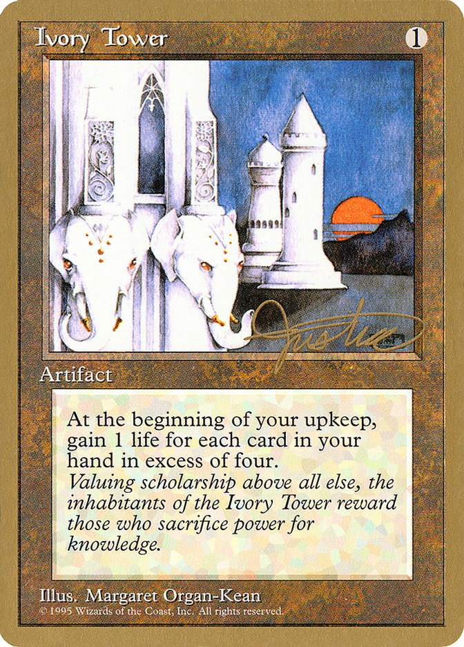 Ivory Tower (Mark Justice) [Pro Tour Collector Set] | Odin's Place