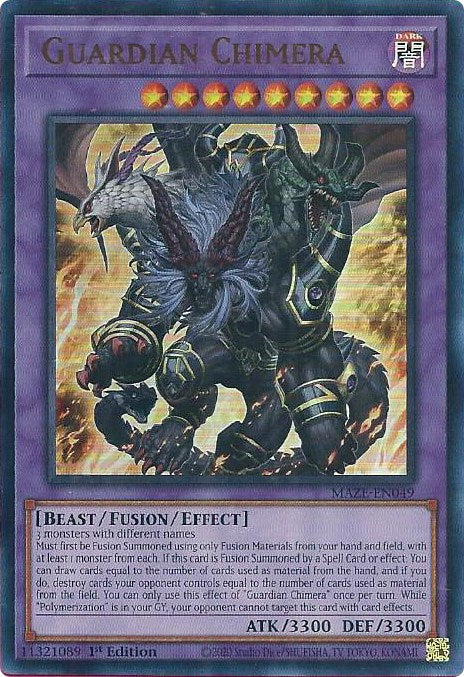 Guardian Chimera [MAZE-EN049] Ultra Rare | Odin's Place
