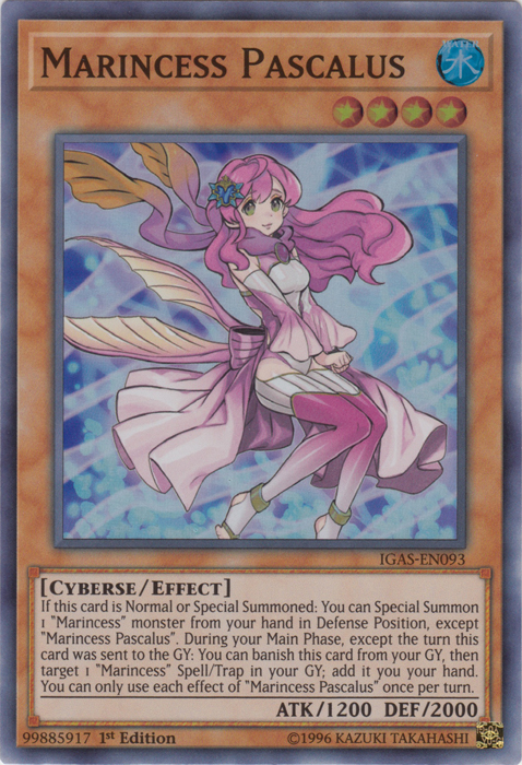 Marincess Pascalus [IGAS-EN093] Super Rare | Odin's Place