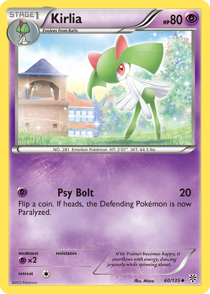 Kirlia (60/135) [Black & White: Plasma Storm] | Odin's Place