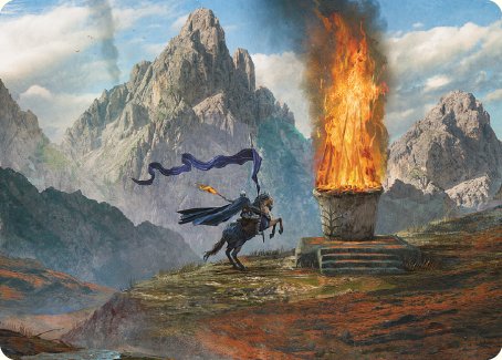 Call for Aid Art Card [The Lord of the Rings: Tales of Middle-earth Art Series] | Odin's Place