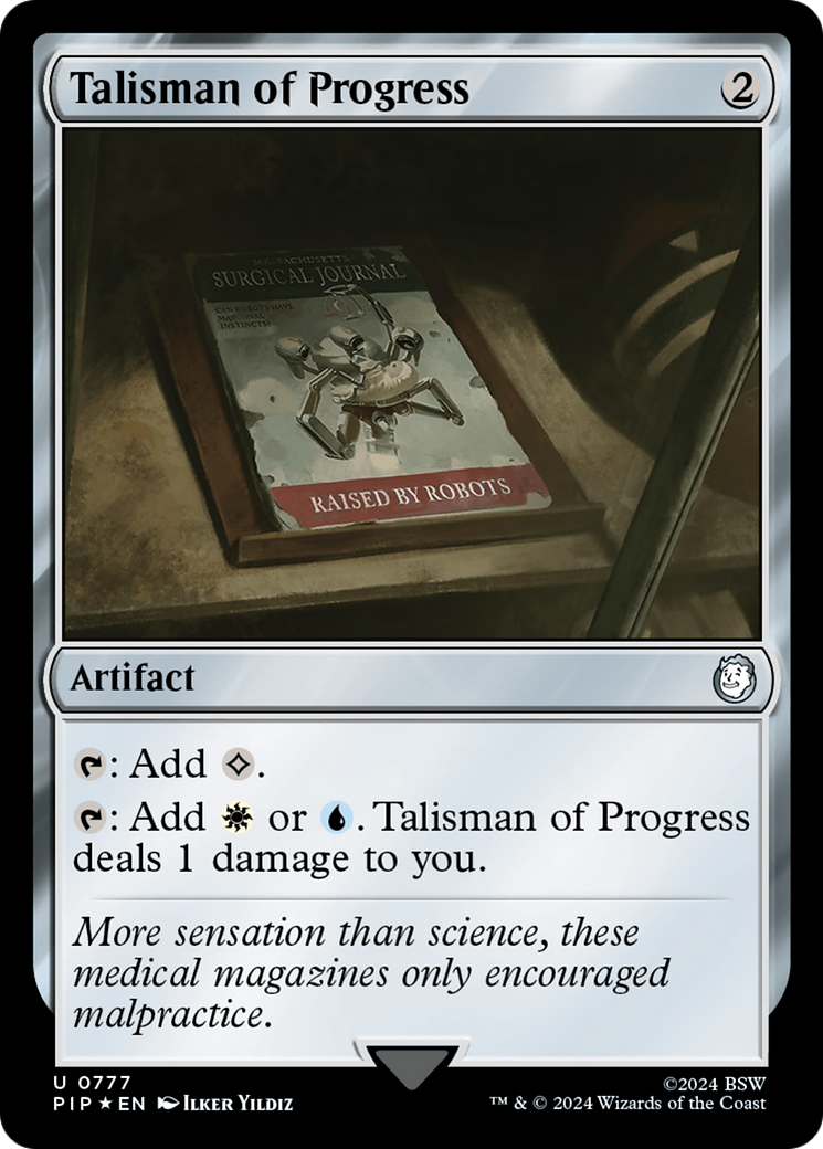 Talisman of Progress (Surge Foil) [Fallout] | Odin's Place
