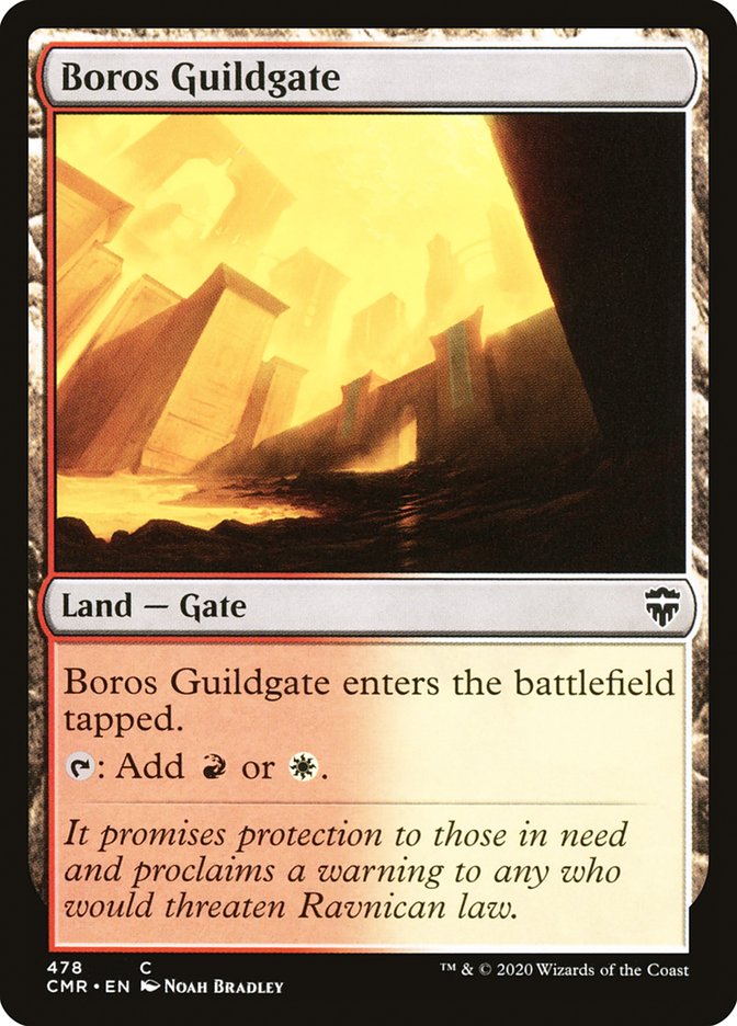 Boros Guildgate [Commander Legends] | Odin's Place