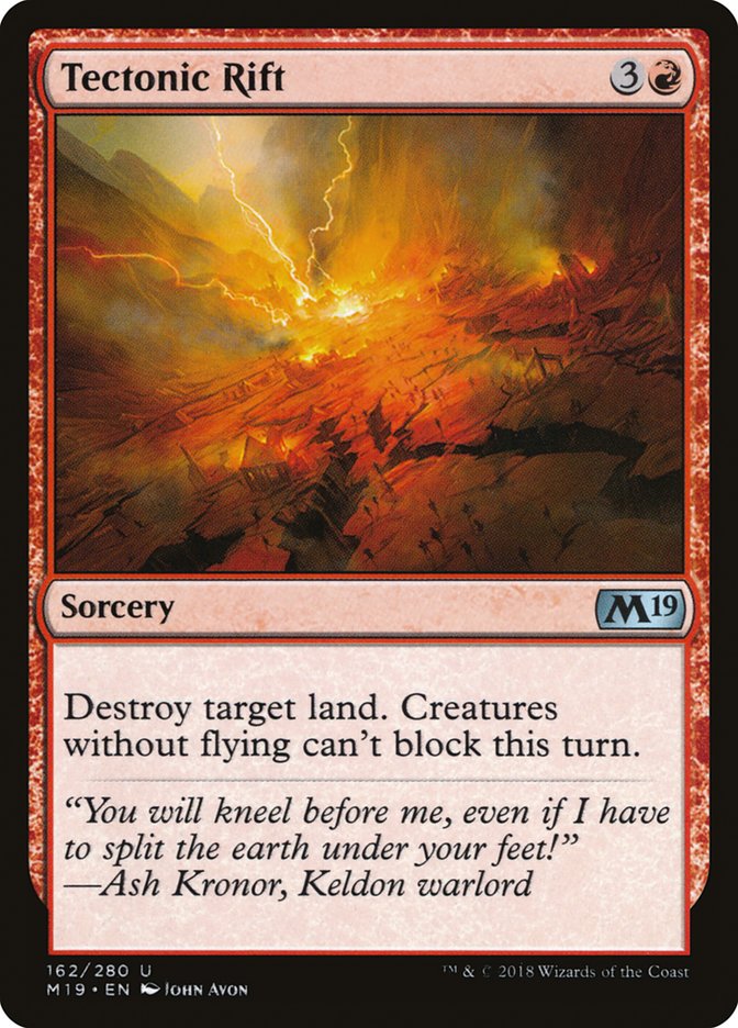 Tectonic Rift (162) [Core Set 2019] | Odin's Place