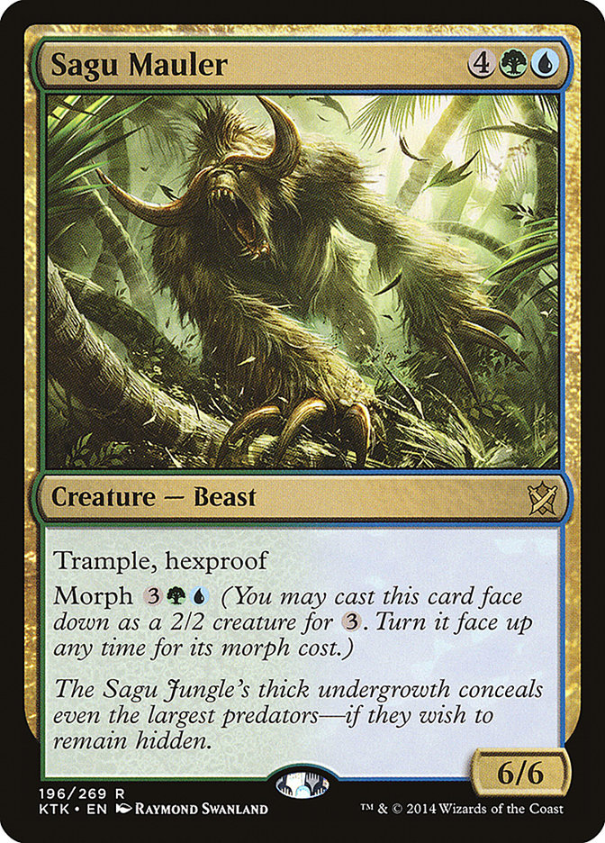 Sagu Mauler (196) [Khans of Tarkir] | Odin's Place