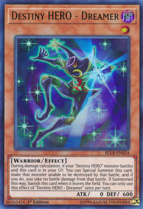 Destiny Hero - Dreamer [BLLR-EN024] Ultra Rare | Odin's Place