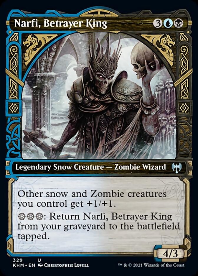 Narfi, Betrayer King (Showcase) [Kaldheim] | Odin's Place