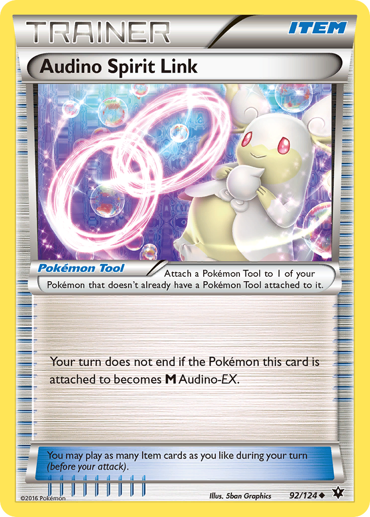 Audino Spirit Link (92/124) [XY: Fates Collide] | Odin's Place