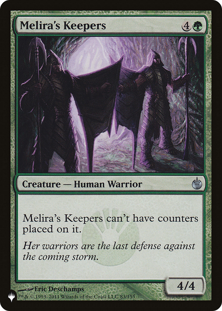 Melira's Keepers [The List] | Odin's Place