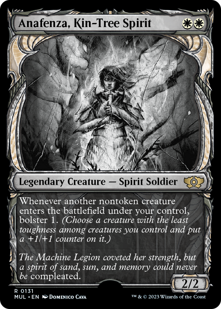 Anafenza, Kin-Tree Spirit (Halo Foil) [Multiverse Legends] | Odin's Place