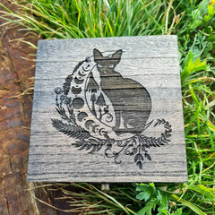 Critit Etched Dice Box Square Assorted Styles | Odin's Place
