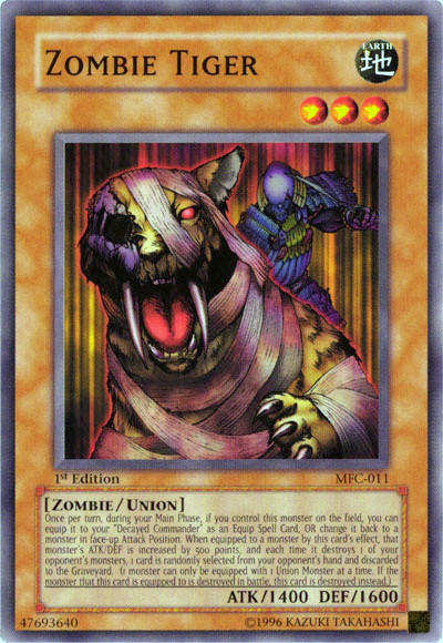Zombie Tiger [MFC-011] Common | Odin's Place