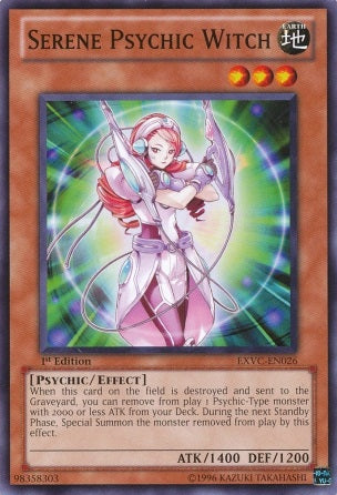 Serene Psychic Witch [EXVC-EN026] Common | Odin's Place
